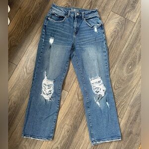 Rewash Blue Distressed Women's Denim Jeans Size 3/26
